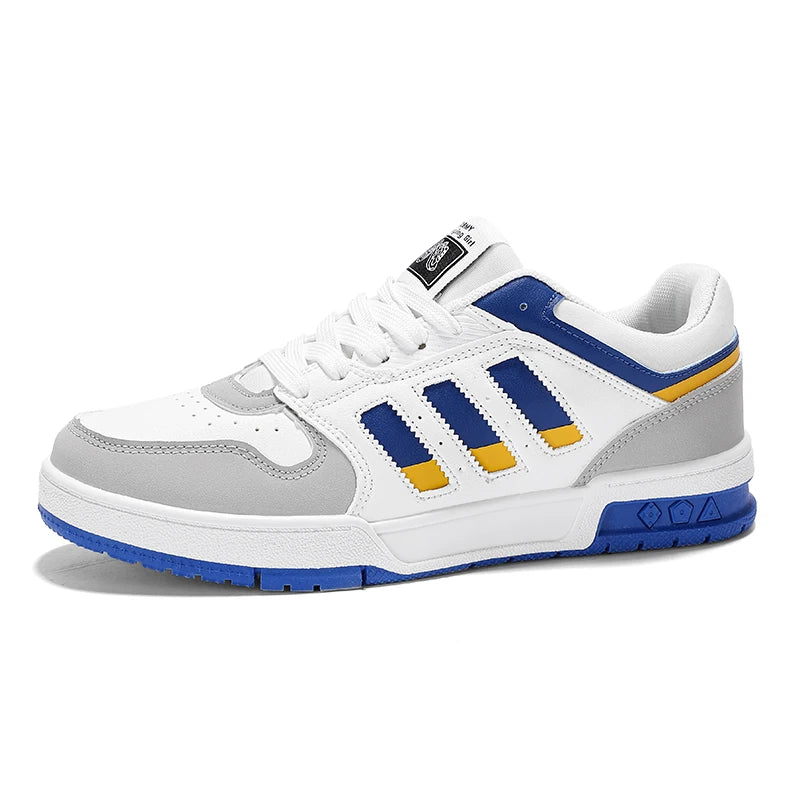 New lace-up breathable sports casual shoes for women classic low top student round head non-slip shoes for men