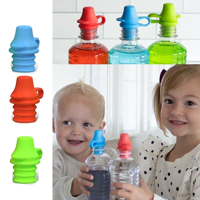 Sip-Well Baby Silicone Bottle Top Spout-3PCS