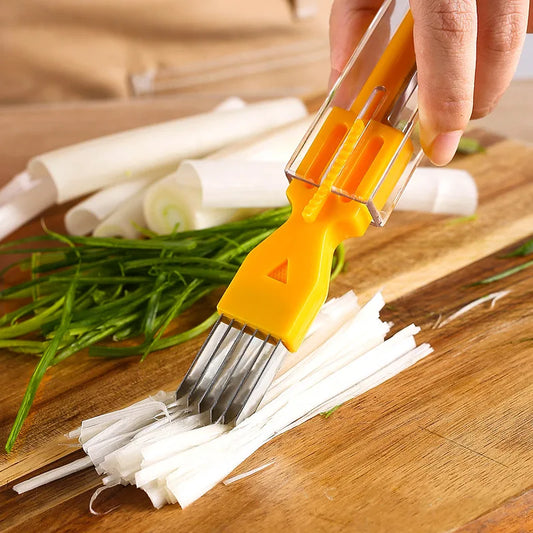 Chopped Green Onion Knife  Vegetable Shredders Slicer Multi-slicer Peeler Household Peeler Kitchen Supplies