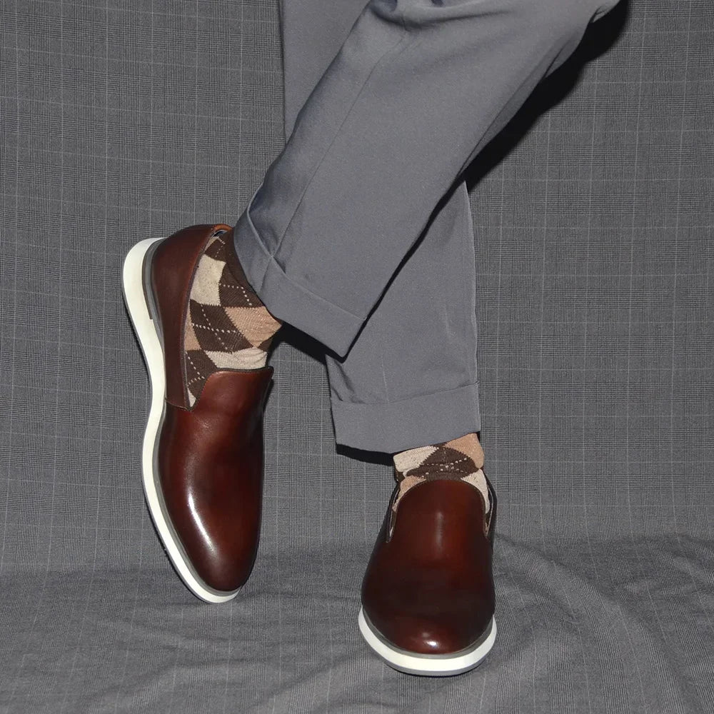 Menโs Genuine Leather Loafers