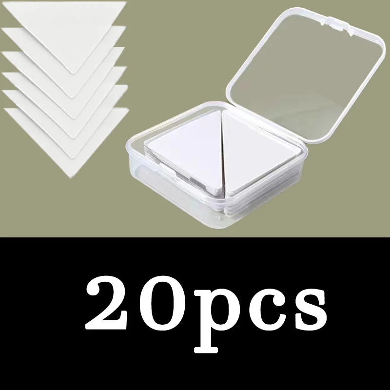 Prevent Deformation Collar Stays Stickers Anti Roll Stand Collar Shaper Adhesive Shaping Patch Avoid Curl Polo Shirts Fixed Pads