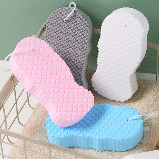 Sponge bath towel
