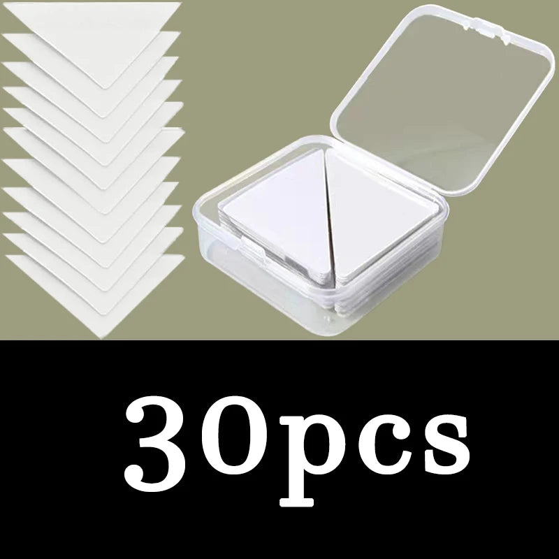 Prevent Deformation Collar Stays Stickers Anti Roll Stand Collar Shaper Adhesive Shaping Patch Avoid Curl Polo Shirts Fixed Pads