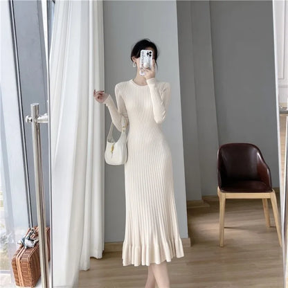 Vintage Crochet Maxi Dress