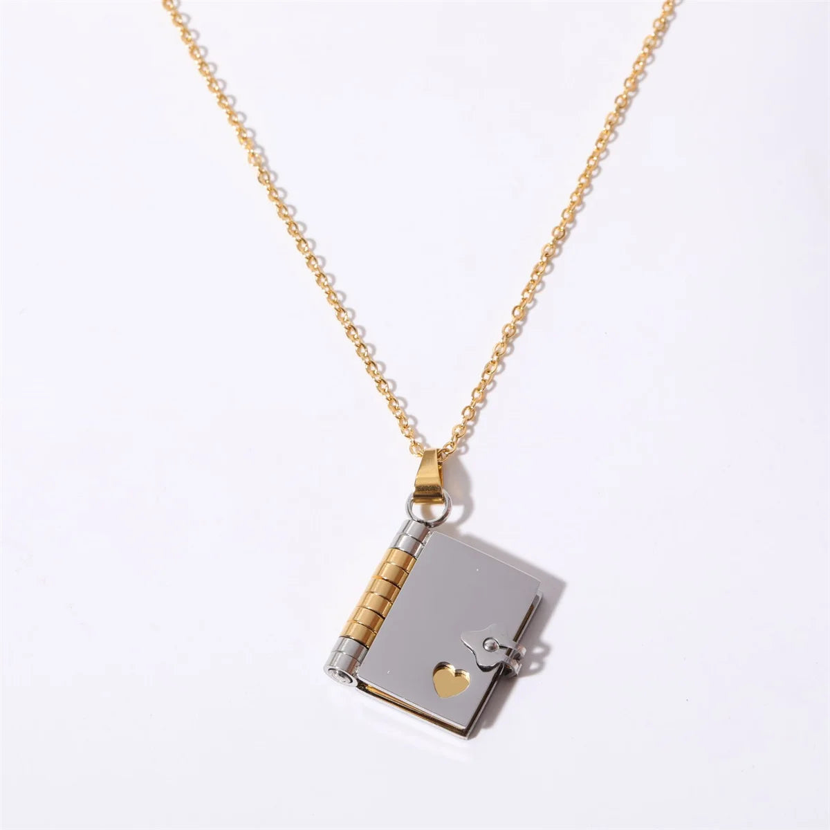 I LOVE YOU BOOK NECKLACE