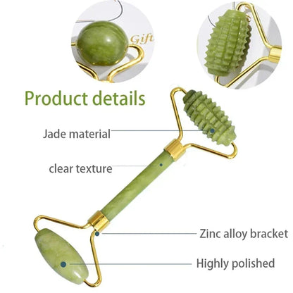 Natural Jade Roller & Gua Sha