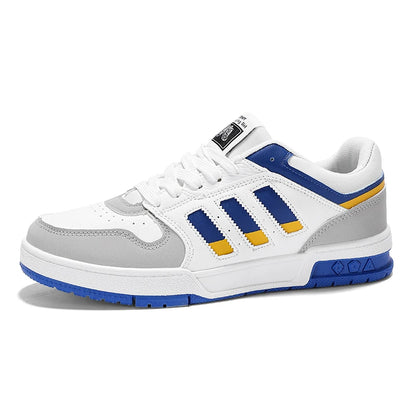 New lace-up breathable sports casual shoes for women classic low top student round head non-slip shoes for men