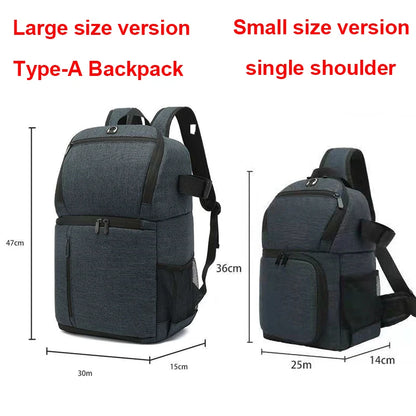 Waterproof DSLR Camera Bag Backpack With Charging Earphone Hole Outdoor Photo Bag for Canon Nikon Laptop Tripod Video Lens Bag
