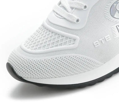 7cm Hide heel Fashion Sneakers for Women Breathable Platform Sneakers Lace Up Fashion Causal Shoes Woman Chunky Sneaker 34 40