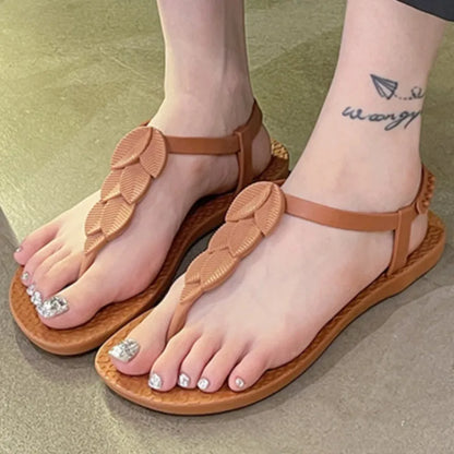 Woman Sandals Shoes Summer Retro Shoes Woman Outdoor Sandals 2025