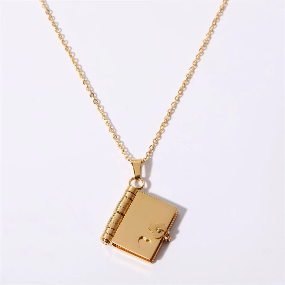 I LOVE YOU BOOK NECKLACE
