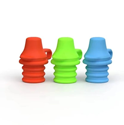 Sip-Well Baby Silicone Bottle Top Spout-3PCS