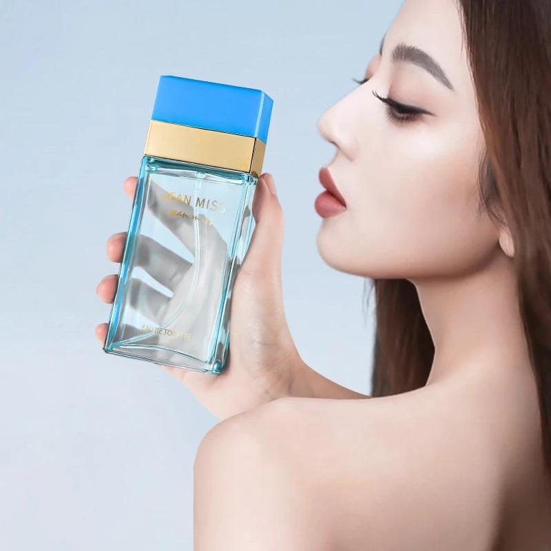 Luxury Blue Eternal Women's Perfume 100ml Lasting Aromatherapy Rose Musk Floral Body Spray Ocean Charm Cologne Eau De Toilette