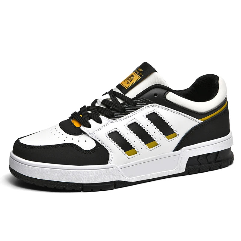 New lace-up breathable sports casual shoes for women classic low top student round head non-slip shoes for men