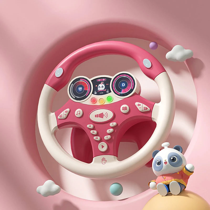 Mini Driving Simulation Steering Wheel Game for Kids