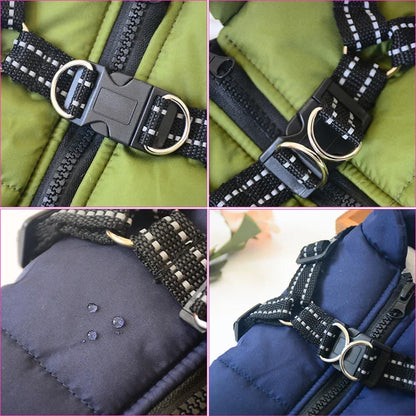 3 in 1 Winter Dog Jacket