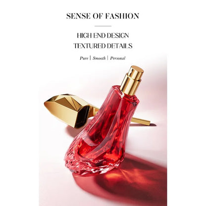 Dazzling Feminine High Heel Perfume 30ml Elegant Aquatic Scent with Blackcurrant Jasmine and Sweet Vanilla for Lasting Charm