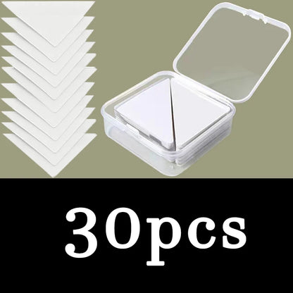 Prevent Deformation Collar Stays Stickers Anti Roll Stand Collar Shaper Adhesive Shaping Patch Avoid Curl Polo Shirts Fixed Pads