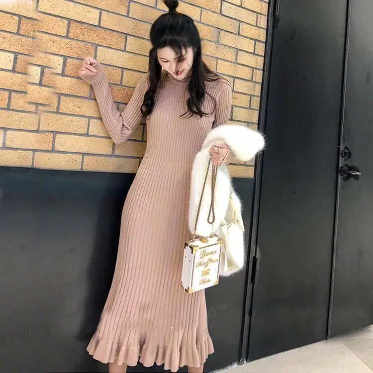 Vintage Crochet Maxi Dress