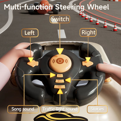 Mini Driving Simulation Steering Wheel Game for Kids